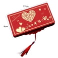 thumbnail image 5 of BAETEUY Red Envelope Stretchable Clear Printing Paper Exquisite Workmanship Chinese HongBao for Home, 5 of 8