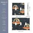 thumbnail image 3 of Dailycode Light Switch Plate Covers 2 Gang Wall Plate Plastics Outlet Covers for Kitchen Home Office Decor Cat in Ufo, 3 of 8