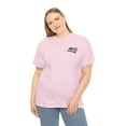 thumbnail image 4 of 'seashell American flag shirt' Unisex Heavy Cotton Tee, 4 of 12