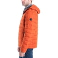 thumbnail image 2 of Michael Kors Men's MMK410015 Down Packable Puffer Jacket - Orange Spice - S, 2 of 3