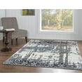 thumbnail image 5 of Linon Home Decor Elixir Area Rug Collection, Gray and Garnet, 2' x 3', 5 of 5