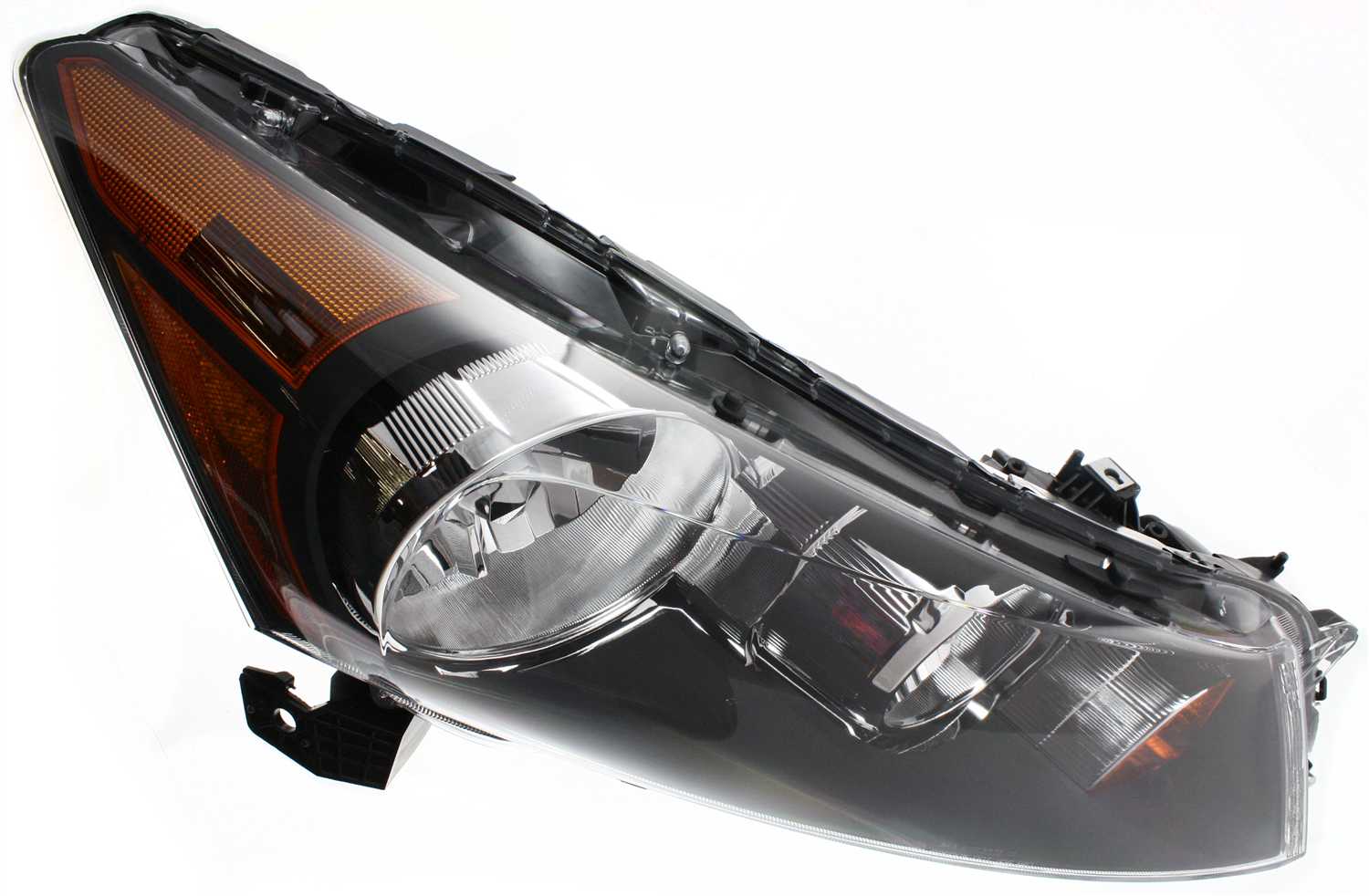 Headlight Compatible With 2008-2012 Honda Accord Right Passenger Halogen With bulb(s)