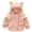 Pink, variant on Esaierr Boys Girls Padded Thickened Lamb Wool Outwear Jacket,Long Sleeve Hoodie Hooded Coats,Fall Winter Cotton Hoodie Hooded Jacket for 6-24 Months