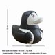 thumbnail image 2 of White billed Duck Gothic Duck Statue, Hand-Painted Cool Resin White billed Duck Figure Duck Garden Statue Decoration, 2 of 3