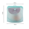 thumbnail image 6 of NIBOLOG 500/1000/1500ML Food Fresh-keeping Bag Vacuum Airtight Reusable Water Heating High Temperature Resistant Date Display Seafood Vegetable Soup Preservation Pouch, 6 of 8