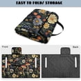 thumbnail image 4 of SEANATIVE Golf Cart Seat Covers for EZGO TXT RXV, Lightweight Foldable Club Car Seat Covers, Wear-resistant 2-Person Seater Protector for Golf Cart, Mushroom Daisy Flower, 4 of 7