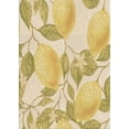 thumbnail image 1 of Ahgly Company Tapis d'Intérieur Rectangulaire Transitionnel Orange et Or Lavable à la Machine, 5 Pieds x 8 Pieds, 1 of 7