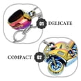 thumbnail image 3 of Llavero con adorno de motocicleta vintage, modelo creativo de motocicleta, llavero único para coche, colgante de mochila, llavero genial para hombres, 3 of 7