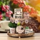 thumbnail image 4 of Coffee Themed Layered Tray Decoration Home Coffee Corner Bar Decoration Heart-shaped Coffee Decoration, 4 of 6