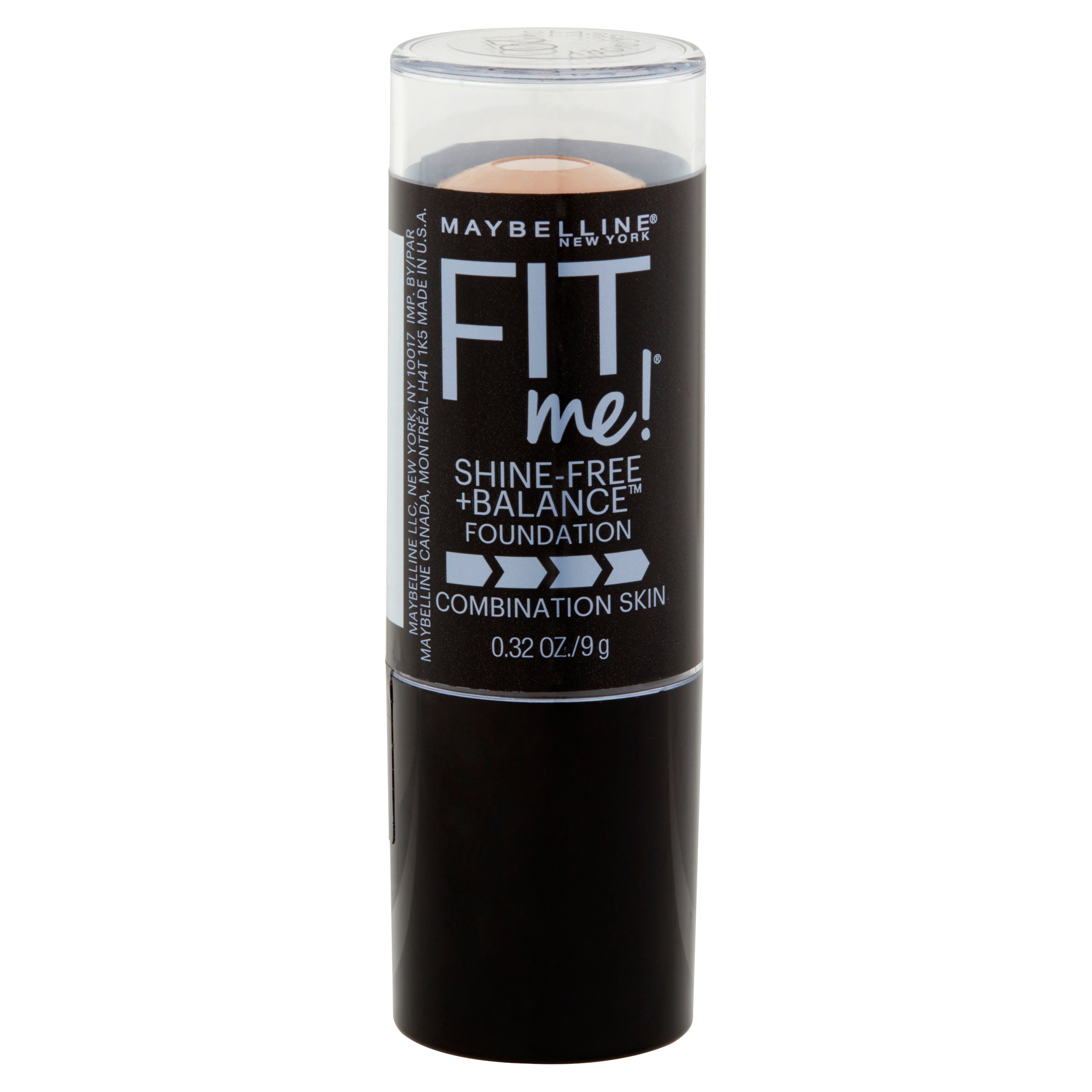 Maybelline Fit Me Shine-Free Stick Foundation Makeup, 120 Classic Ivory, 1 fl oz - image 3 of 6