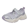 thumbnail image 4 of Purple Children'S Casual Sneakers With Mesh Fabric And Hollow Pattern, Perfect For Active Lifestyles, Providing Comfort And Durability For Everyday Use, 4 of 9