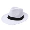 thumbnail image 2 of Fashion Outdoor Sun Hat Men Round Brim White 1Set Ideal For Beach And Hiking, 2 of 4