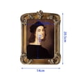 thumbnail image 4 of yuksok Antique Photo Frame Embossed Tabletop Wall Hanging Rectangle Photo Display Frame 6inches, 4 of 4