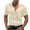 Beige, variant on Men's Personality Dancing Party Solid Color Shirt Casual Button Down Lapel Short Sleeve Blouse Muscle Fit Dress Shirts