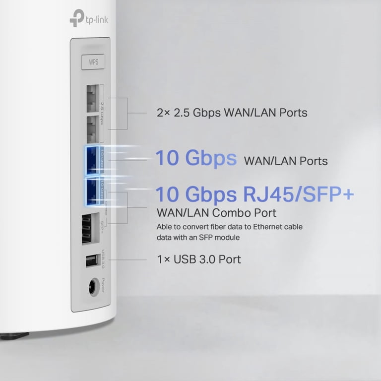 TP-Link Deco BE85 Tri-Band WiFi 7 Mesh Router - Walmart.com
