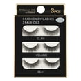 thumbnail image 1 of False Eyelashes Clusters Natural Strip Lashes Adhesive Reusable Natural Volume 3 Pairs 3D Long False Eyelashes Makeup Natural Fake Thick Black Eye Lashes(Buy 2 save 10%）, 1 of 6