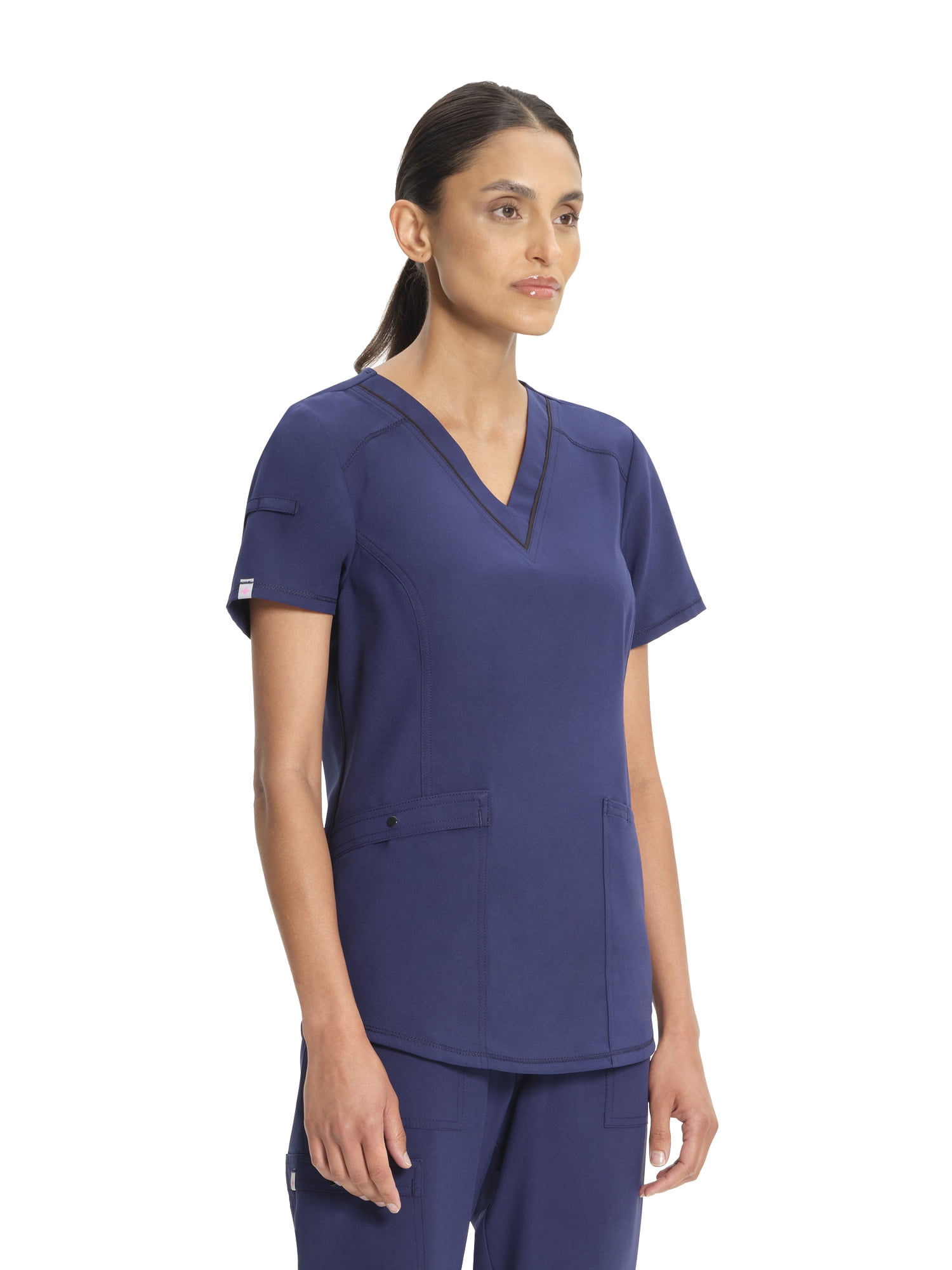 Scrubstar Women's Ethical Fabric Stretch V-Neck Top, Sizes XS-3XL