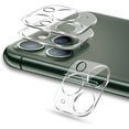 thumbnail image 1 of Paquete de 3 Protector de Lente de Cámara Entronix para iPhone 11 Pro Max, iPhone 11 Pro, Vidrio Templado, Círculo Nocturno, 9H, Antiarañazos, Antiburbujas, Compatible con Fundas, 1 of 9