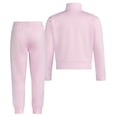 thumbnail image 6 of adidas Youth Kids' 2 Piece Tracksuit Outfit Set, Jacket and Jogger (US, Numeric, 3, Regular, Pink), 6 of 6