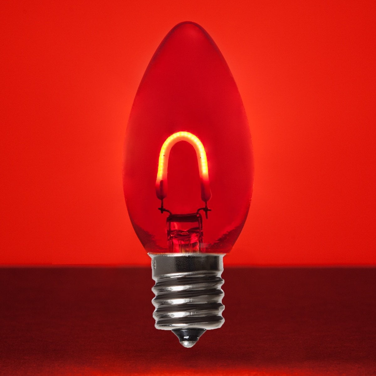 C9 Christmas Light Edison Bulbs, Vintage Christmas Lights LED, Pack of