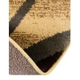 thumbnail image 7 of Unique Loom Barista Collection Area Rug - Kona (4' 1" Round Beige/Black), 7 of 7