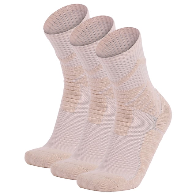 3 pares de calcetines de baloncesto azules, calcetines de combate reales para hombre, calcetines de baloncesto gruesos, calcetines deportivos profesionales antideslizantes