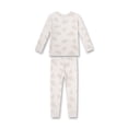 thumbnail image 2 of Sanetta Pijama de Niña - Ropa de Dormir, Pijama, Algodón Orgánico, Hojas, Cuello Redondo, largo Beige 128, 2 of 2