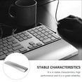 Masteelf Mechanical Keyboard Wrist Hand Rest Aluminum Alloy 87 Keys