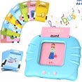 thumbnail image 1 of Tipo De Tarjeta Máquina De Educación Temprana Tarjeta De Inglés Cognitiva Para Niños Máquina De Aprendizaje Temprano Juguetes Interactivos Electrónicos Regalo Para Niños Kearding FN007044-02, 1 of 6