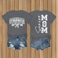 thumbnail image 2 of MEICHEN Graduation Gifts for Her: Senior Mom 2026 T Shirt for Women Class Of 2026 Graduation Double Print Top Womens Spring Summer Tops, 2 of 4