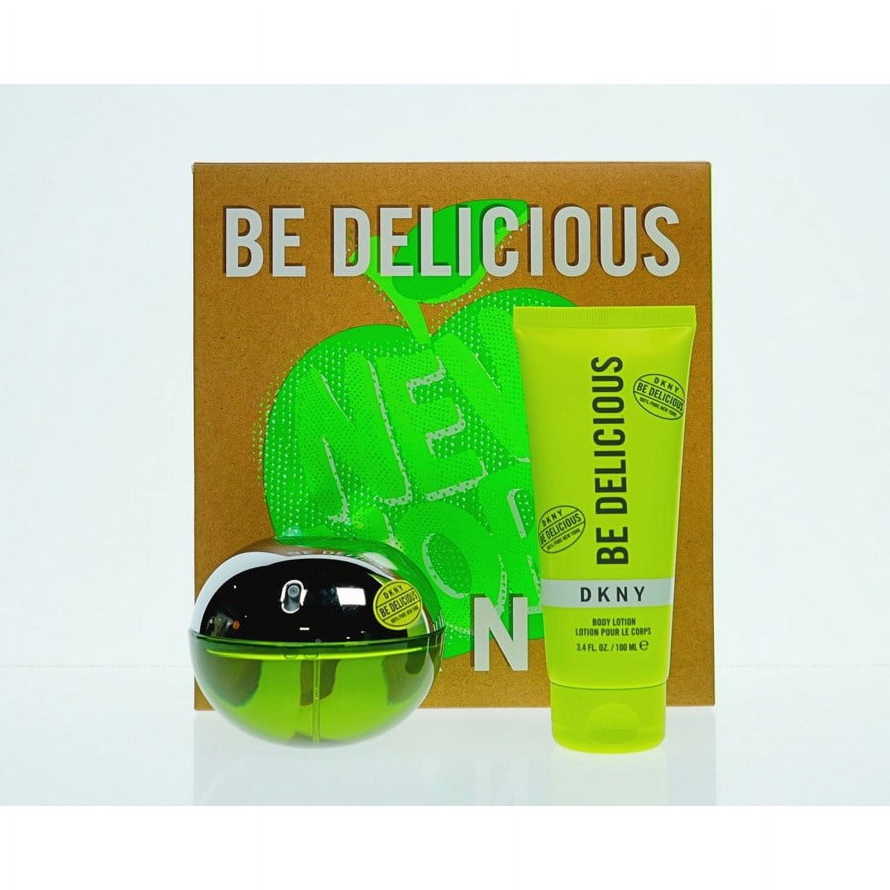 Donna Karan DKNY Be Delicious Ladies Perfume, 2 Pc Gift Set 3.4oz