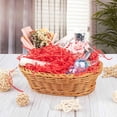 thumbnail image 4 of 4.5oz Red Crinkle Cut Paper Grass Filler Easter Christmas Wedding Birthday Gift Box Bag Craft Decoration, 4 of 5