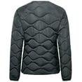 thumbnail image 4 of Little Donkey Andy Women's Quilted Jacket Lightweight Warm Winter Puffer Jackets Long Sleeve Padded Coats Outwear With 6 Pockets Grey, Medium, 4 of 7