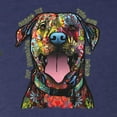 thumbnail image 2 of My Favorite Breed is The One In Need | Colorful Labrador Dog | Dean Russo Art Animal Lover Mens Premium Tri Blend T-Shirt, Vintage Navy, XL, 2 of 5