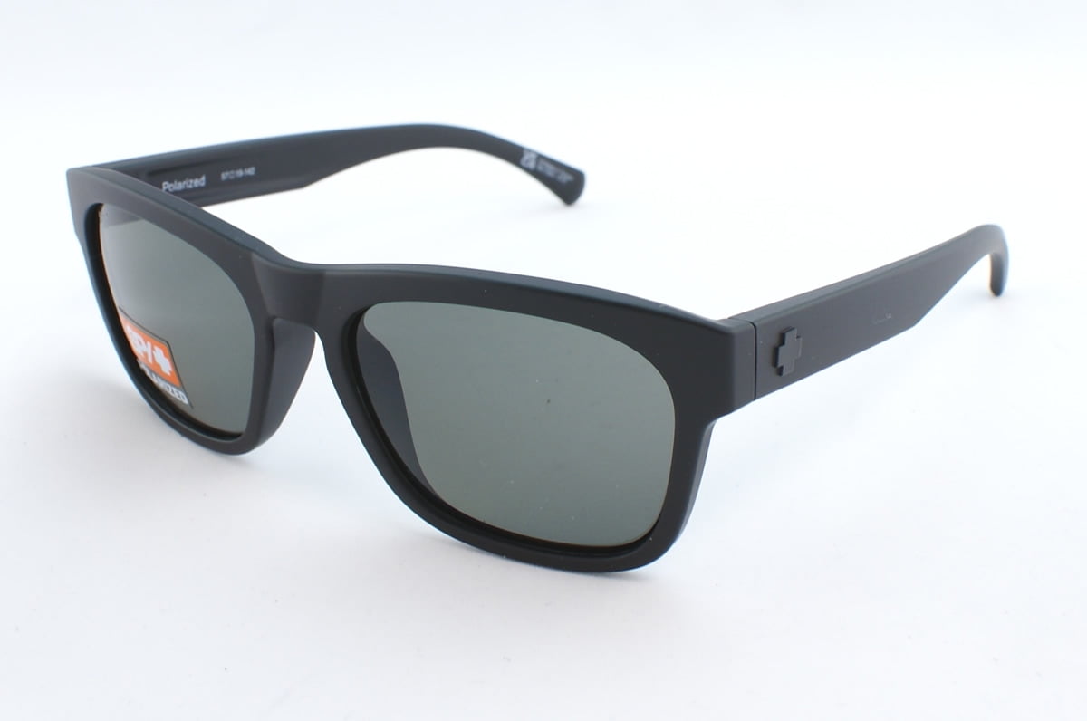 SPY Genre Sunglasses - Black Frame With Happy Gray Lenses, Model 6700000000134