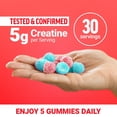thumbnail image 4 of Force Factor Creatine Monohydrate Gummies, 5g Dose for Men & Women to Support Muscle, Strength, Recovery, Cognitive Health & Memory, Blue Raspberry Watermelon, 150 Gummies, 4 of 11
