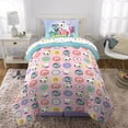 thumbnail image 5 of Juego de ropa de cama DreamWorks Gabby's Dollhouse Cakey, MerCat And Pandy, 5 of 5