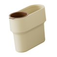 thumbnail image 2 of TISHITA Trash Can with Detachable Garbage Can Bucket Waste Basket Easy Waste Sorting Wastebasket for Table Entryway Bathroom Yellow, 2 of 8