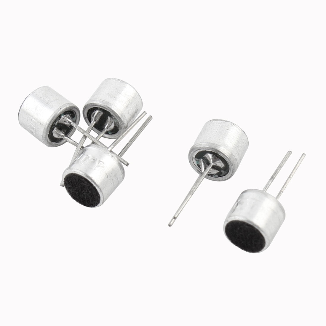 5 Pcs 6 x 5mm Electret Condenser PCB Inserts MIC Unit Microphone 6050