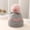 Gray, variant on Lilgiuy Baby Winter Hat Warm Knitted Pom Pom Beanie Hat for Baby Toddler Girls Boys 0-18Months