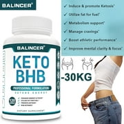 Balincer Premium Keto Diet Pills - Utilize Fat for Energy with Ketosis - Boost Energy & Focus, Manage Cravings, Support Metabolism - Keto Bhb Supplement for Women & Men