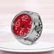 thumbnail image 2 of Unisex Vintage Punk Watch Rings Hip-hop Creative Quartz Watch Ring Jewelry, 2 of 5