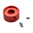 thumbnail image 1 of Tapa protectora antideslizante de aluminio para perilla de pedal de guitarra Rojo, 1 of 9