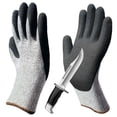 thumbnail image 2 of Guantes de trabajo de nitrilo de nailon de primera calidad, 12 pares, ajuste elástico cómodo 3D, agarre firme, delgados y livianos, duraderos, transpirables y frescos, lavables a máquina; (M, 2 of 5