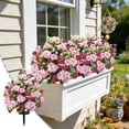 thumbnail image 1 of Outdoor Simulation Flower Ground Arrangement Begonia Flower Bouquet Artificial Fake Flower Patio Potted Plants Simulation Flower Decoration, 1 of 6