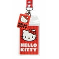 thumbnail image 2 of Sanrio Hello Kitty Classic ID Badge Holder Lanyard w/ 2" Raised Rubber Pendant, 2 of 7