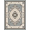 thumbnail image 4 of Glamour Thick Plush Oriental Area Rug Traditional Carpet Floral Medallion Design-206 (2'6"x7'9" Runner,Sand), 4 of 10