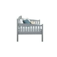 thumbnail image 4 of Bowery Hill Contemporary Wood Twin Size Daybed in Gray, 4 of 5