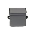 thumbnail image 6 of Household Essentials China Plate Storage Box, Salad Plate Storage, Windowed Panel, Stackable and Foldable Frame, Handles and Fully Removable Lid, Gray, 6 of 8