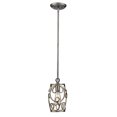 thumbnail image 2 of Golden Lighting-Colette - One Light Mini Pendant  White Gold Finish, 2 of 3